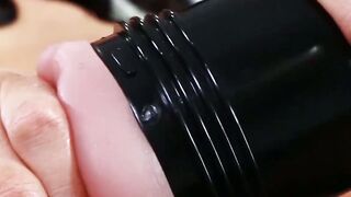 Stunning TS Alexa Scout tugging off with fleshlight