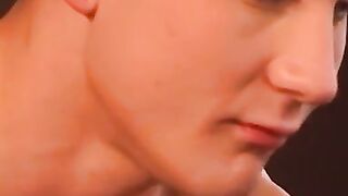 Good looking young guys waste no time blowing each other