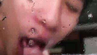 Sucked Off in Public Naked Twink Chaos in 4K!