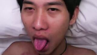 Sucked Off in Public Naked Twink Chaos in 4K!