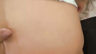 UK amateur impresses old man by sucking and riding him hard