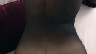 Horny teen deepthroats hard BBC POV before interracial fuck