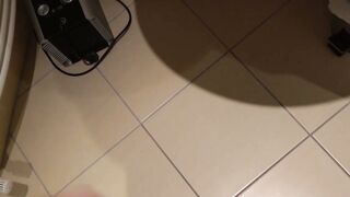 Blond jock masturbates while recording himself with camera