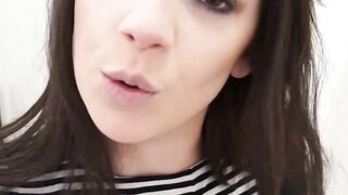 Alison De Vore fed hot cum after stepdad doggystyle pounding