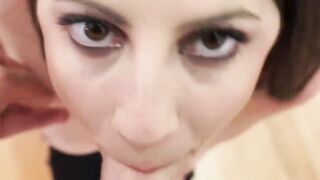 Alison De Vore fed hot cum after stepdad doggystyle pounding