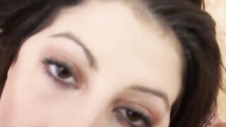 Alison De Vore fed hot cum after stepdad doggystyle pounding