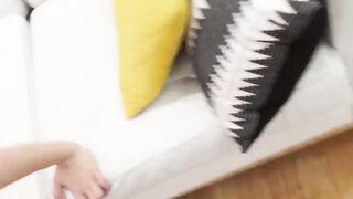 Alison De Vore fed hot cum after stepdad doggystyle pounding