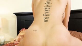 Teen cutie Ella Reese interracial doggystyle stepdad fucking