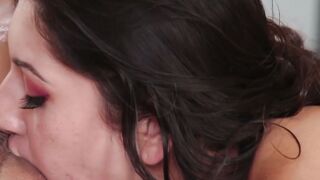 Reena Sky and Judy Jolie having wild oral after oil massage