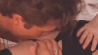 Classics babe Melissa Monet takes cum in mouth after 69 sex