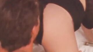 Classics babe Melissa Monet takes cum in mouth after 69 sex