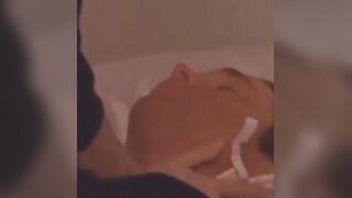 Classics babe Melissa Monet takes cum in mouth after 69 sex