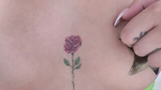 NYMPHO Sexy blonde Kali Roses pussy pounding