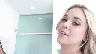 NYMPHO Sexy blonde Kali Roses pussy pounding