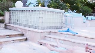 Big juggs Brooke Wylde outdoor hardcore doggystyle drilling