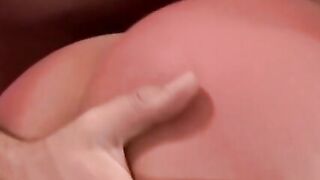 Restrained submissive babe roughly fucked and spanked