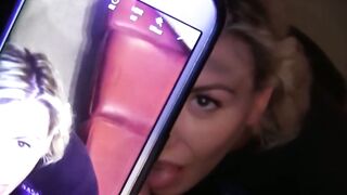 British inked blondie Yuffie doggystyle fucks before blowjob