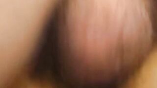 Latina amateur sucks older man off before riding his dick