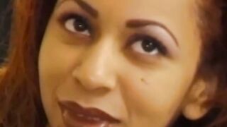 Latina amateur sucks older man off before riding his dick