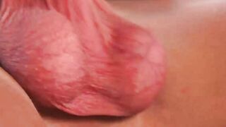 BREATHTAKING BRUNETTE BOMBARDED BY 10 Inches OF HARD, RAGING DICK IN EPIC TRIPLE THREAT FACIAL!
