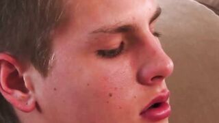 BREATHTAKING BRUNETTE BOMBARDED BY 10 Inches OF HARD, RAGING DICK IN EPIC TRIPLE THREAT FACIAL!