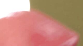 BREATHTAKING BRUNETTE BOMBARDED BY 10 Inches OF HARD, RAGING DICK IN EPIC TRIPLE THREAT FACIAL!