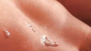 BREATHTAKING BRUNETTE BOMBARDED BY 10 Inches OF HARD, RAGING DICK IN EPIC TRIPLE THREAT FACIAL!