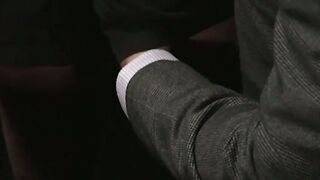 Jack Bailey's finger fucking leads to cum from slim Jack