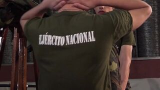 Frank Bauer and Gabriel Chiappe are all horned up and fuck each other