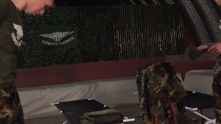 Frank Bauer and Gabriel Chiappe are all horned up and fuck each other
