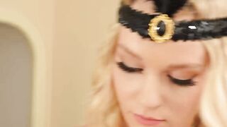 BLONDE BOMBshell Ariela Donovan BLOWs The Budget With Insatiablefetishist Fckfest!