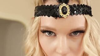 BLONDE BOMBshell Ariela Donovan BLOWs The Budget With Insatiablefetishist Fckfest!