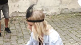 BLONDE BOMBshell Ariela Donovan BLOWs The Budget With Insatiablefetishist Fckfest!