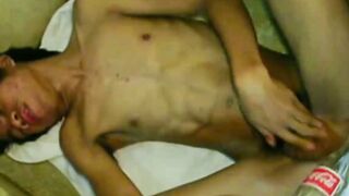 UNBELIEVABLE Gordon Blows The Crusty Old Dude In Epic Twink Bang Fiesta!