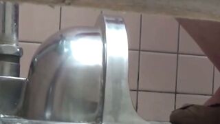 Adorable Asian ladies close up caught peeing on hidden cam