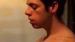 Twinkie got his asshole tongue fucked and drilled hard