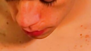 Twinkie got his asshole tongue fucked and drilled hard