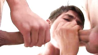UNLEASH THE BEAST Trifecta of Lust  Alex, Florian, and Julien REIGNITE Condomless Chaos!