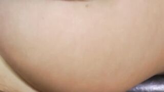 Adorable blonde teen swallows old dick and fucks in POV