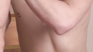 Young dude and his buddy have gay bareback sex together