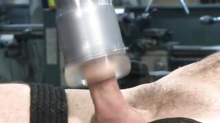 a guy who masturbated moisa robert with an electric saw who has a masturbator connect