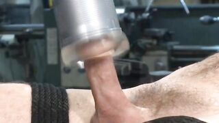 a guy who masturbated moisa robert with an electric saw who has a masturbator connect
