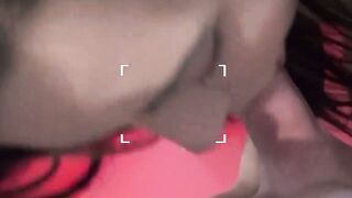 UK teen babe Danielle Darlow pussy play and POV blowjob