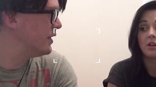 UK teen babe Danielle Darlow pussy play and POV blowjob