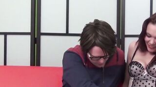 Inked busty babe Bella Star pounded hard POV after blowjob