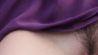 Pale redhead shows off her impeccable hips and her titties
