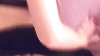 Juicy blonde whore begging to get pounded in both holes POV