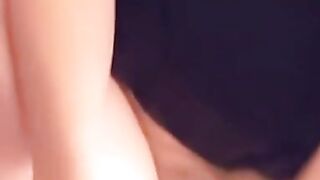 Juicy blonde whore begging to get pounded in both holes POV