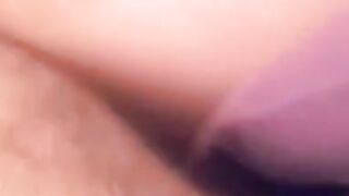 Juicy blonde whore begging to get pounded in both holes POV