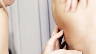 Assertive woman gets it on with wonderful babe and eats puss